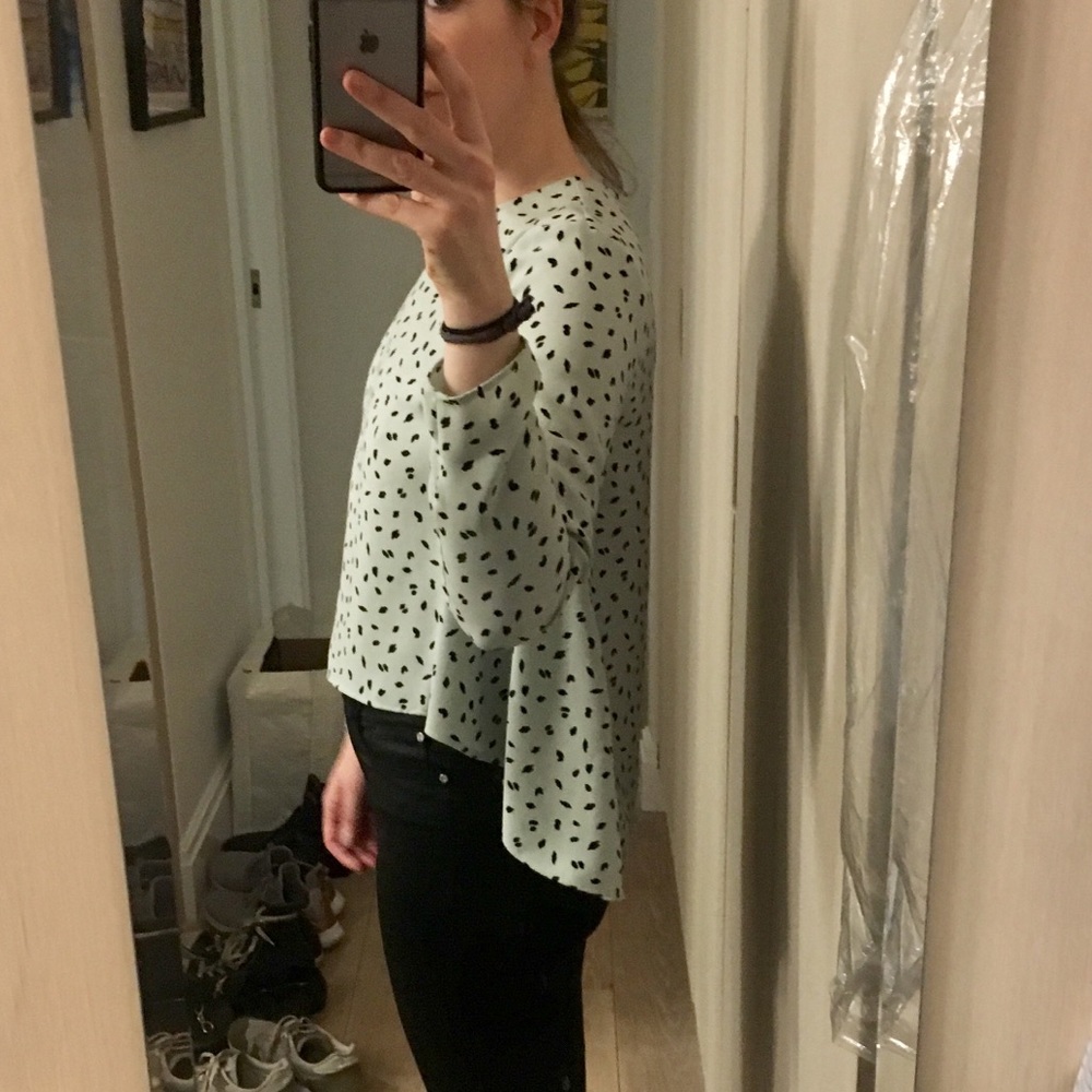 H&M mint blouse - Picture 5 of 6